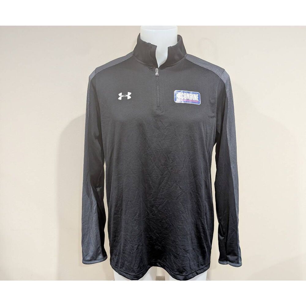 BNWT under‎ armor NBA combine half zip sweater